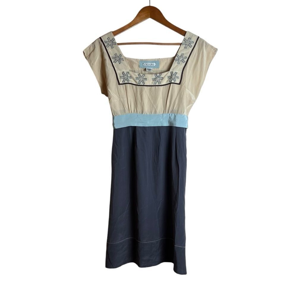 Diodore 100% silk dress. Size small